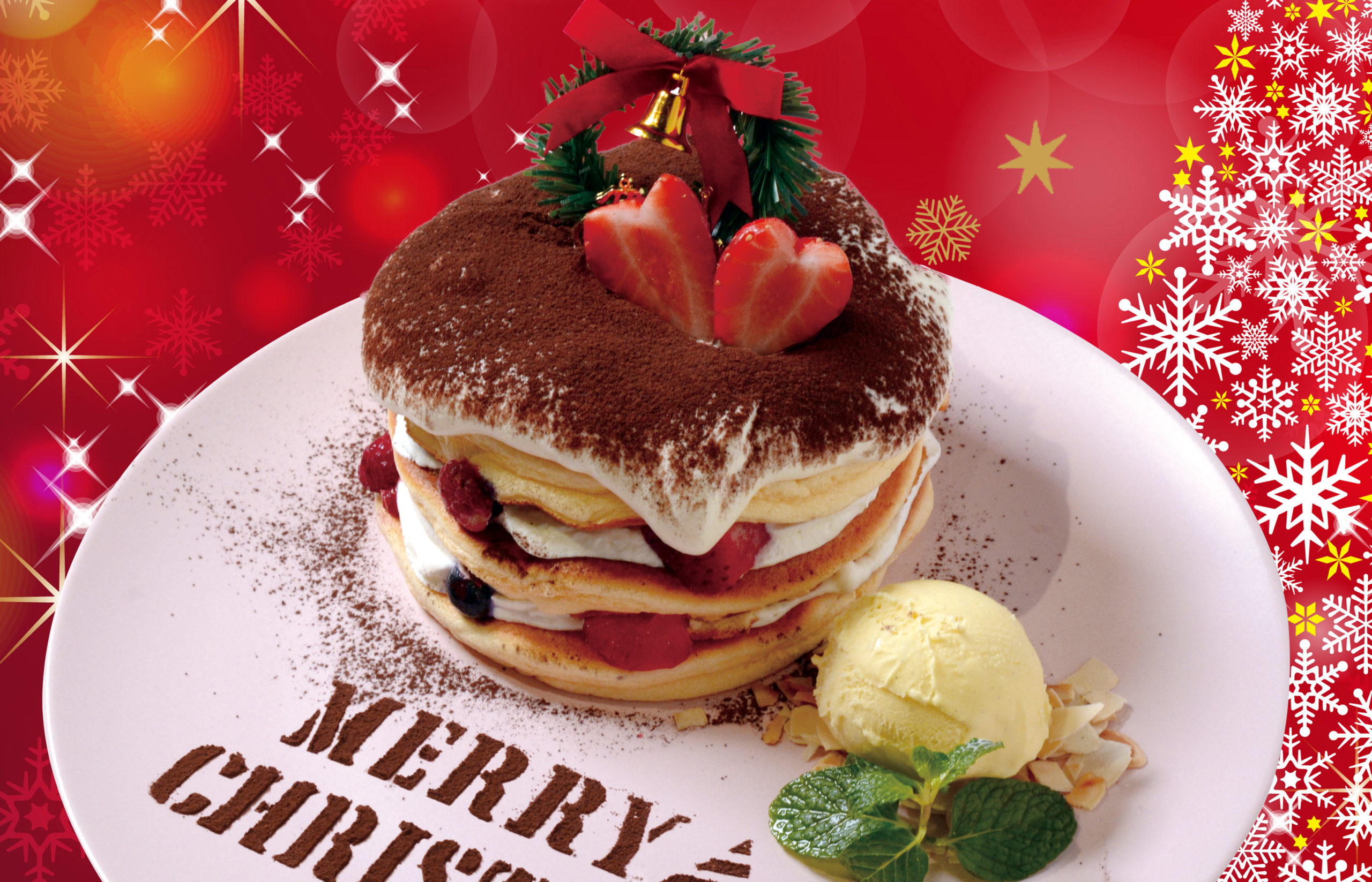 終了しました クリスマスtiramisuパンケーキ 高木珈琲